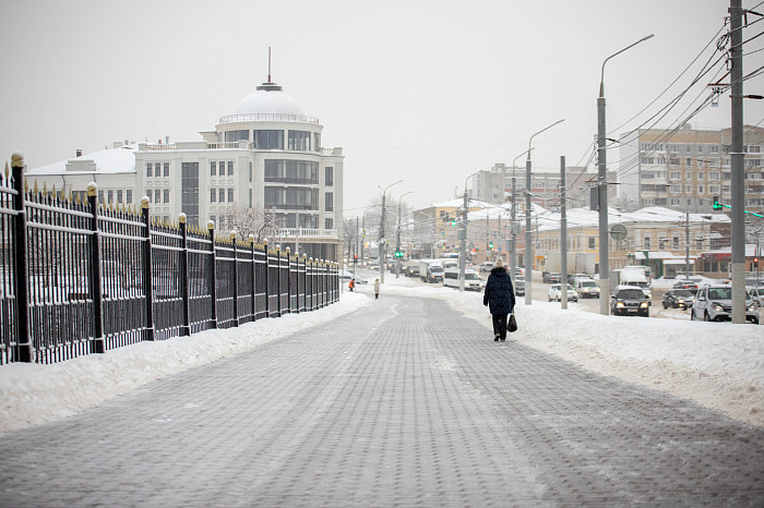 Тулу засыпало снегом: как в городе борются с последствиями стихии