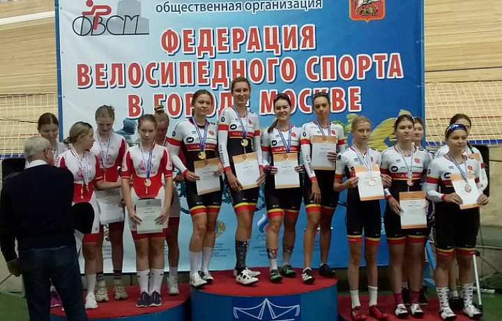 Тульские велогонщики одержали победу на Первенстве России в командной гонке преследования