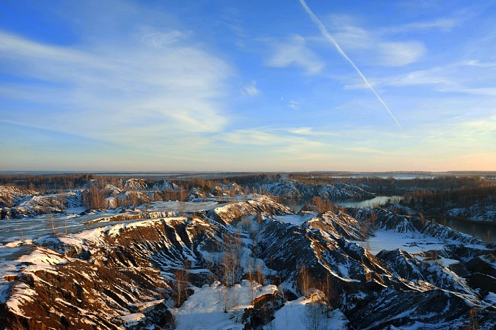Тульский фотограф запечатлел ледяные Кондуки