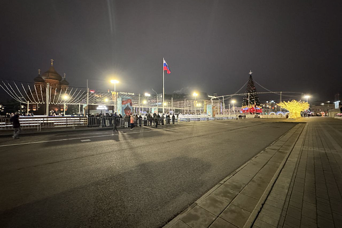 В Туле 1 декабря зажглась новогодняя иллюминация