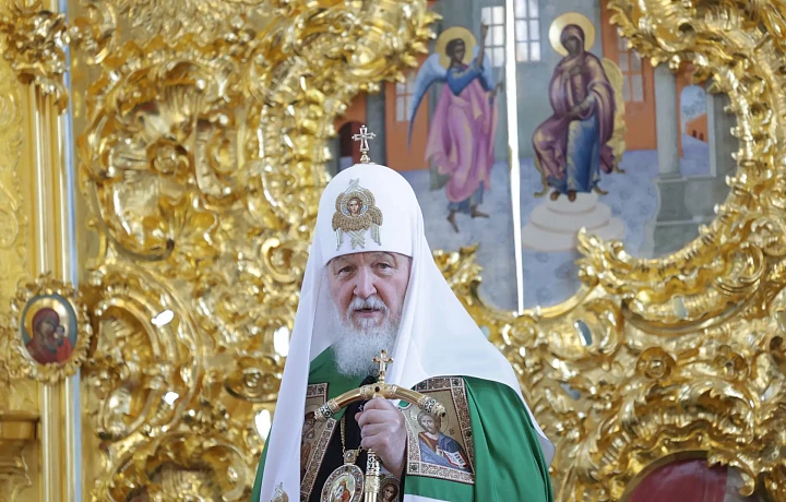 Патриарх Кирилл освятил Успенский собор Тульского кремля