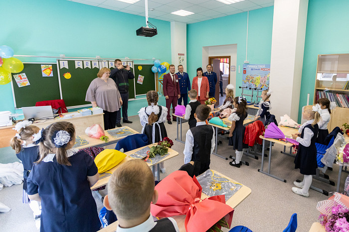 1 сентября в тульских школах состоялись праздничные линейки