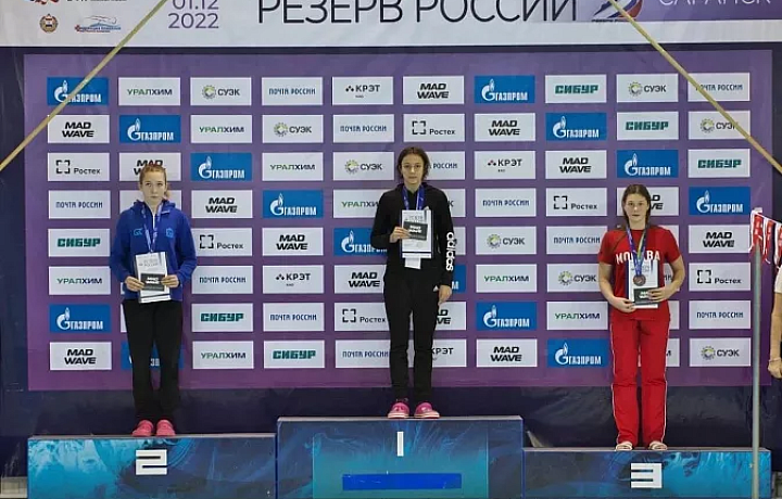 Тульская спортсменка завоевала золото и серебро всероссийских соревнований по плаванию