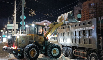 За прошлые сутки из Тулы вывезли 17 тысяч кубометров снега