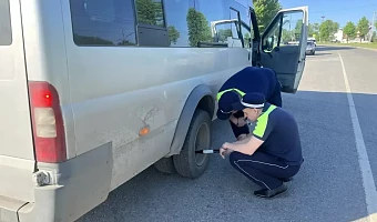 В Щёкине во время рейда проверили более 15 автобусов