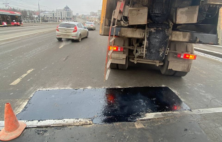 В 2025 году в Туле отремонтировано больше пяти тысяч квадратных метров дорог