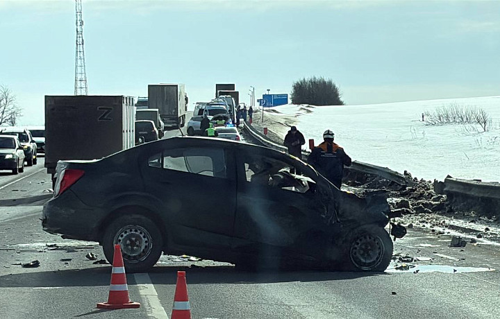 Под Тулой произошло серьёзное ДТП: один человек погиб