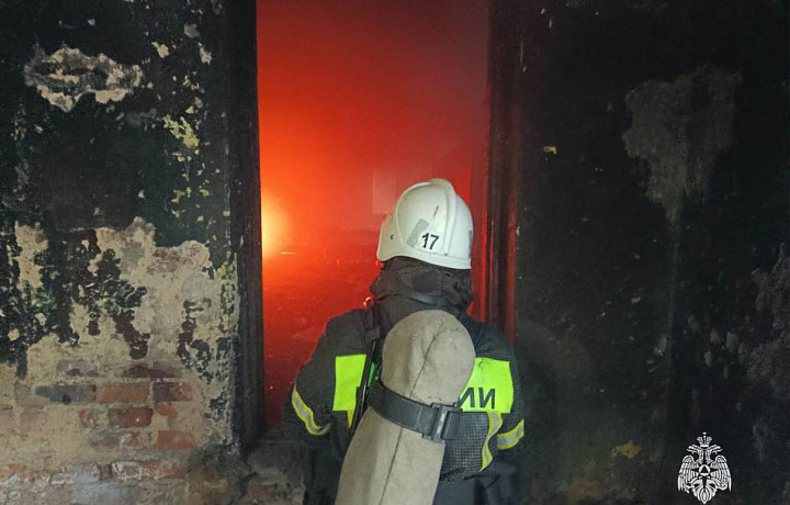 Два пожара потушили спасатели 8 августа в Тульской области