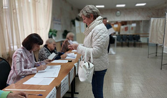 Алексей Дюмин поблагодарил избирком за организацию муниципальных выборов в Тульской области