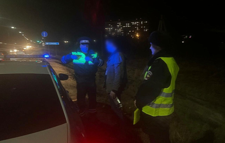 Сотрудники ГИБДД оштрафовали четырех туляков за отсутствие светоотражающих элементов в одежде