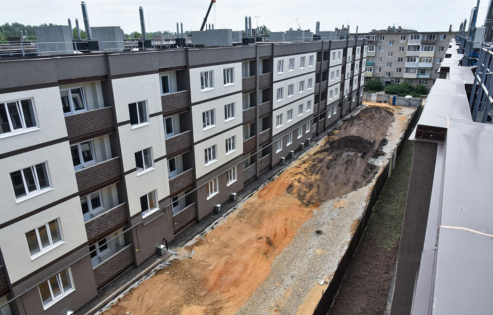 В Туле продолжают строить жилье для детей-сирот