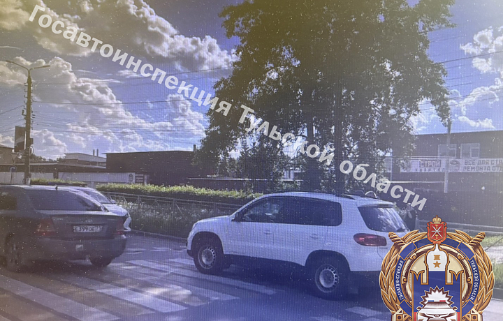 Автоледи на Volkswagen сбила женщину на пешеходном переходе в Щекине