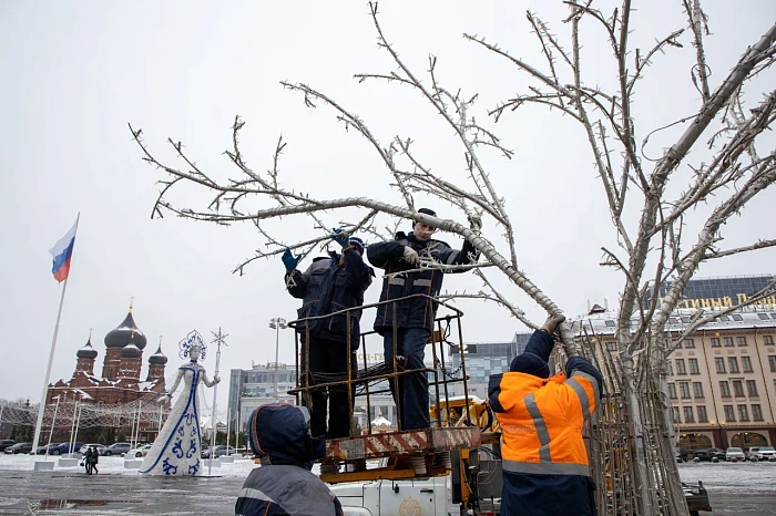 Тулу украсят к Новому году до 1 декабря