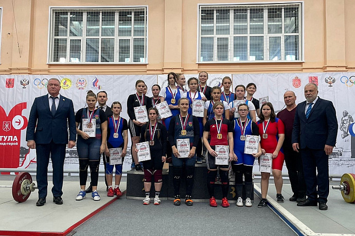 Тульские атлеты завоевали медали на Всероссийском турнире
