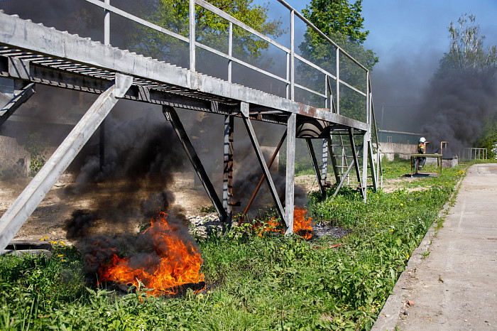 В Туле определили лучшее звено газодымозащитной службы
