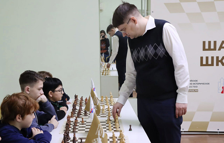 В Туле открылась шахматная школа Российского военно-исторического общества