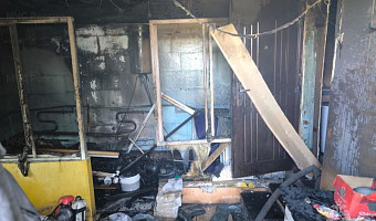В Богородицком районе Тульской области при пожаре в частном доме пострадал мужчина