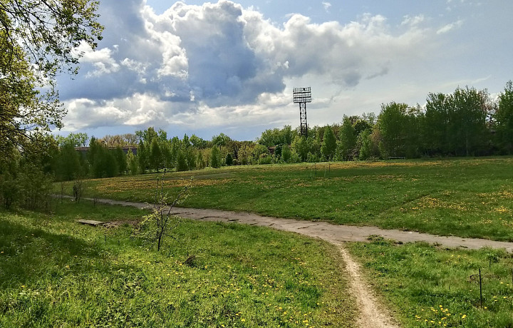 Жители города Щекино попросили отремонтировать стадион «Корд»
