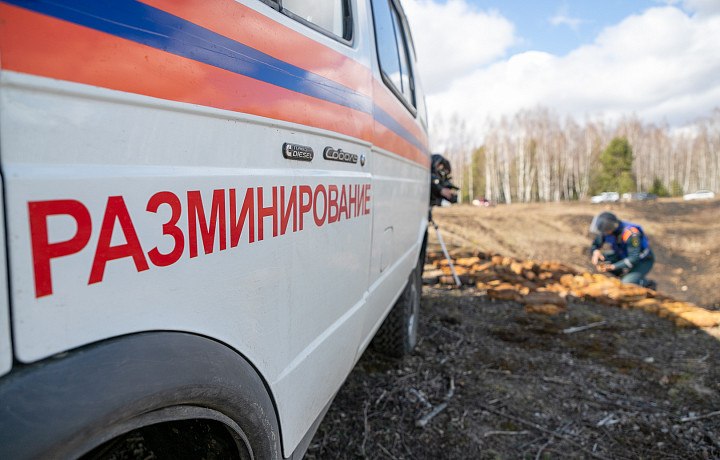 В тульской деревне Барыково нашли и обезвредили боеприпас времен ВОВ
