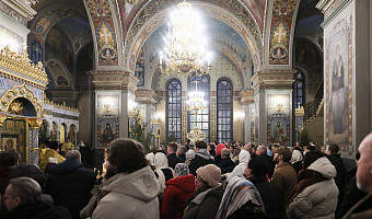Полиция Тульской области обеспечила безопасность во время рождественских богослужений