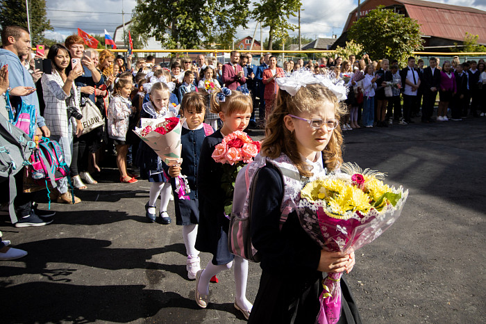 1 сентября в тульских школах состоялись праздничные линейки