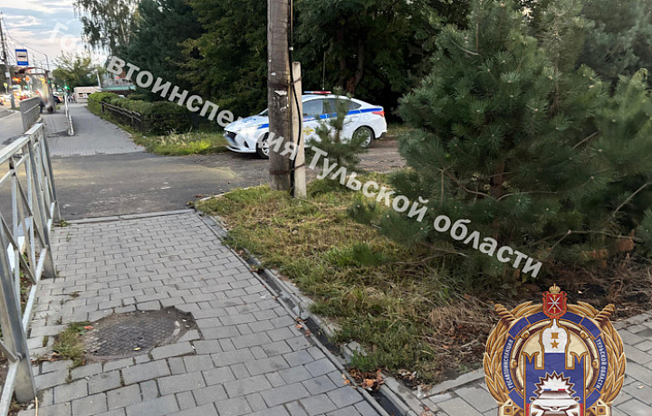Самокатчик устроил ДТП и попал в больницу в Туле