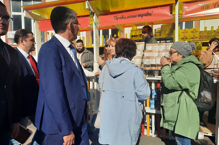 В День города в Туле проходит гастрономический фестиваль - ярмарка «Сделано в Тульской области»
