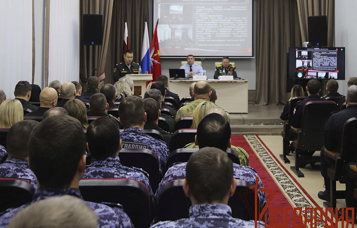 Тульские росгвардейцы подвели итоги работы за 2023 год