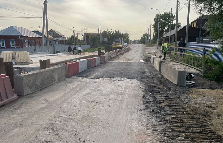 В Тульской области открыли движение по мосту через ручей в Хрущёво