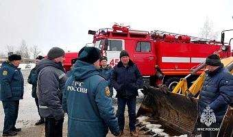 В Белёвском районе проверили готовность к половодью и пожароопасному сезону