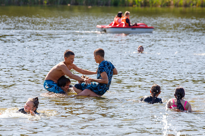 В жару вода манит: как туляки спасаются от палящего солнца – фоторепортаж