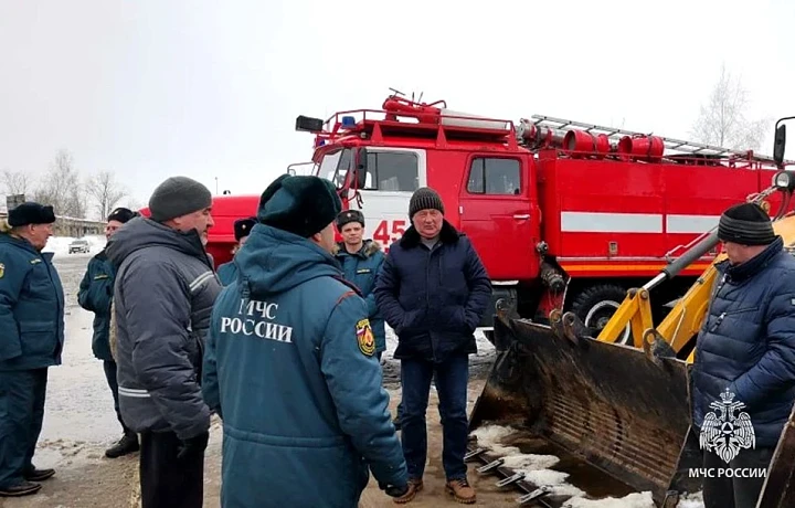 В Белёвском районе проверили готовность к половодью и пожароопасному сезону