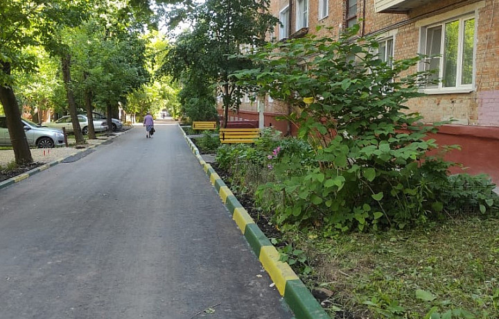 В Туле прошла приемка шести отремонтированных дворовых территорий