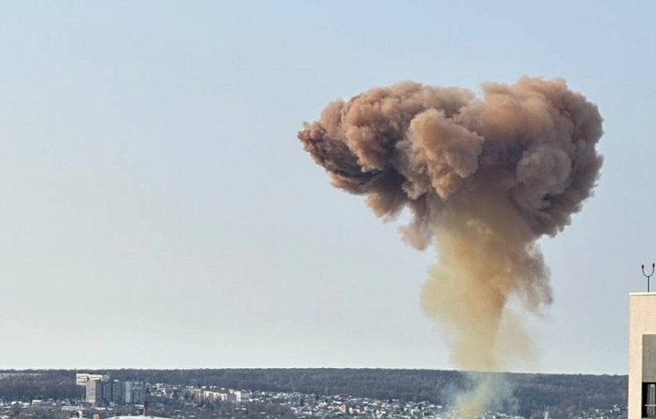 Жители Тулы сообщили об облаке густого дыма над поселком Косая Гора