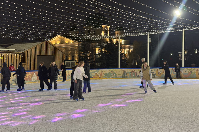 В Туле 1 декабря зажглась новогодняя иллюминация