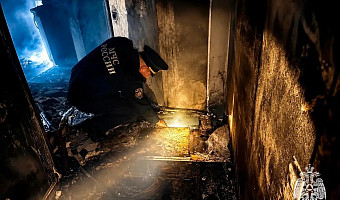 В Тульской области за сутки случилось три пожара, один человек погиб