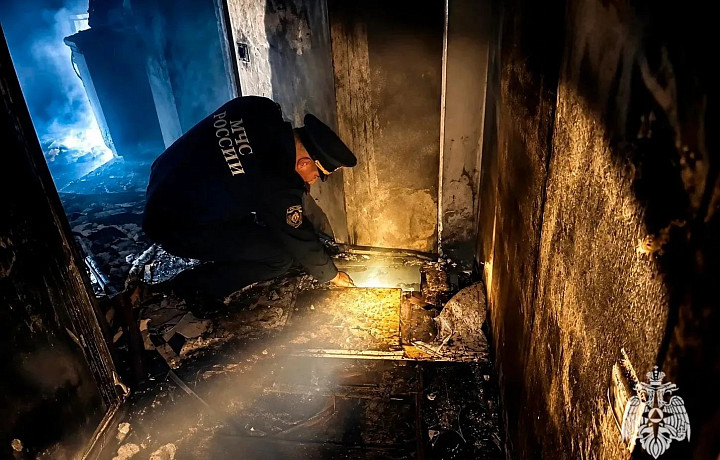 В Тульской области за сутки случилось три пожара, один человек погиб