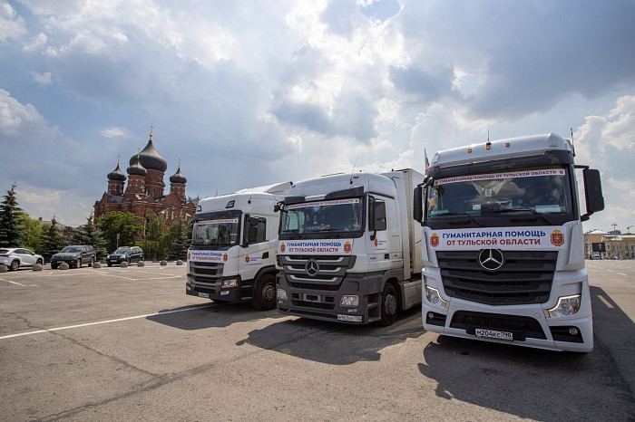 Бригада тульских медиков отправилась в ДНР для оказания медицинской помощи местным жителям