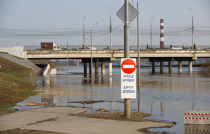 Тульские дорожные службы начали готовиться к весеннему паводку