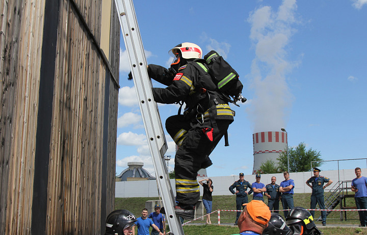 Газодымозащитники из Новомосковска вошли в тройку лучших в ЦФО
