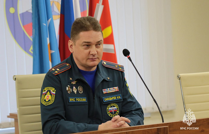 Алексей Сабадырев стал новым начальником тульского управления МЧС