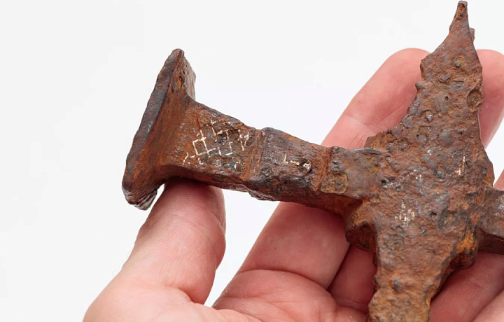 Тульские археологи нашли редкий образец оружия конца XVI – начала XVII века