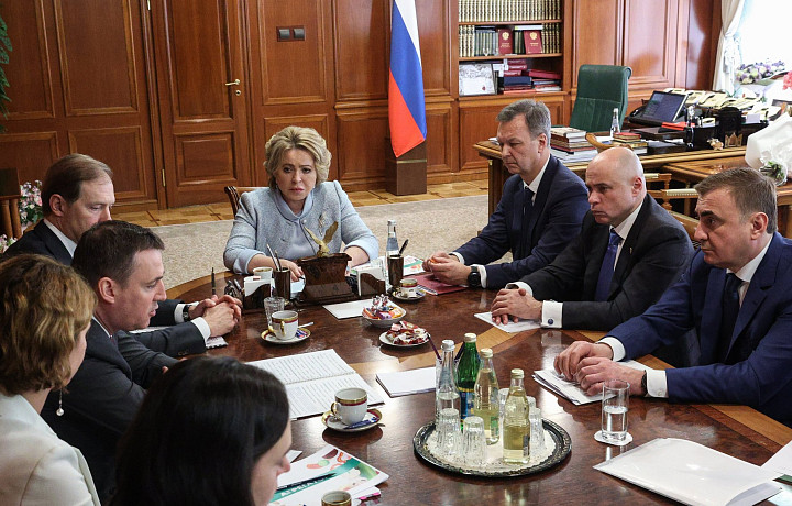 Матвиенко поддержала идею распространить опыт сбыта сельскохозяйственной продукции Тульской области на другие регионы