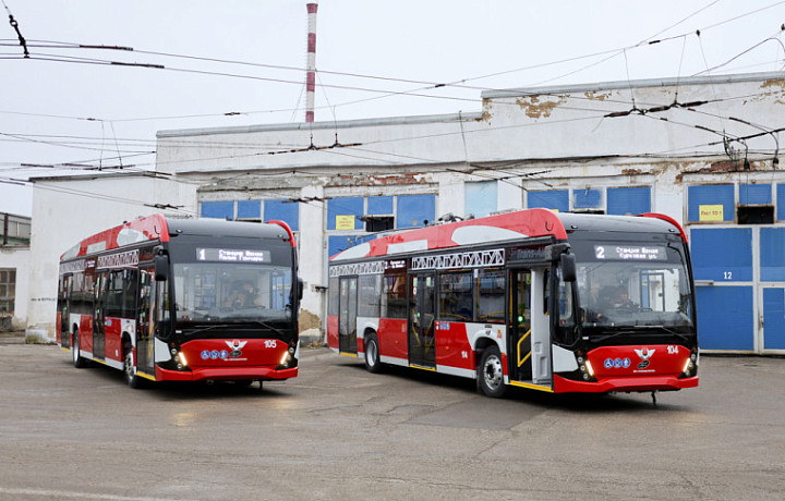 В Туле продолжается обновление троллейбусного парка
