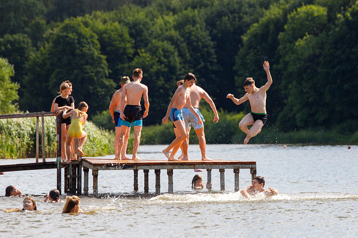 В жару вода манит: как туляки спасаются от палящего солнца – фоторепортаж