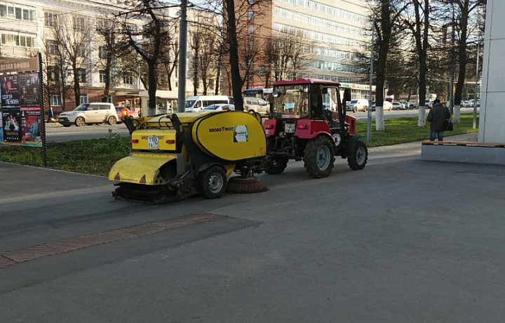 В Туле 2 ноября вывезли порядка 28 кубометров мусора