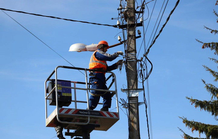 В тульском селе Маслово установят 131 уличный светильник