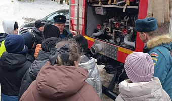 Пожарные проинструктировали более 600 жителей Кимовского района