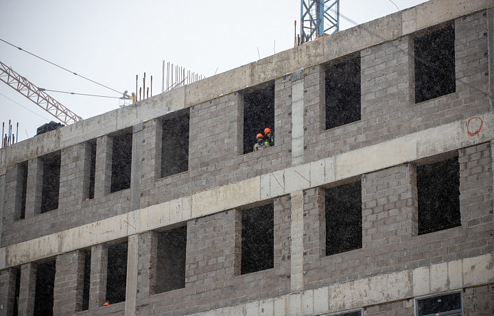 Тульский онкоцентр на Калужском шоссе построен на 29%