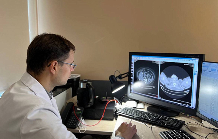 В Тульском онкоцентре нейросеть помогает выявлять на КТ-снимках признаки нескольких заболеваний